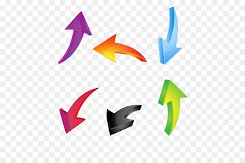 Arrow Drawing Icon - Vector crystal texture Arrow 