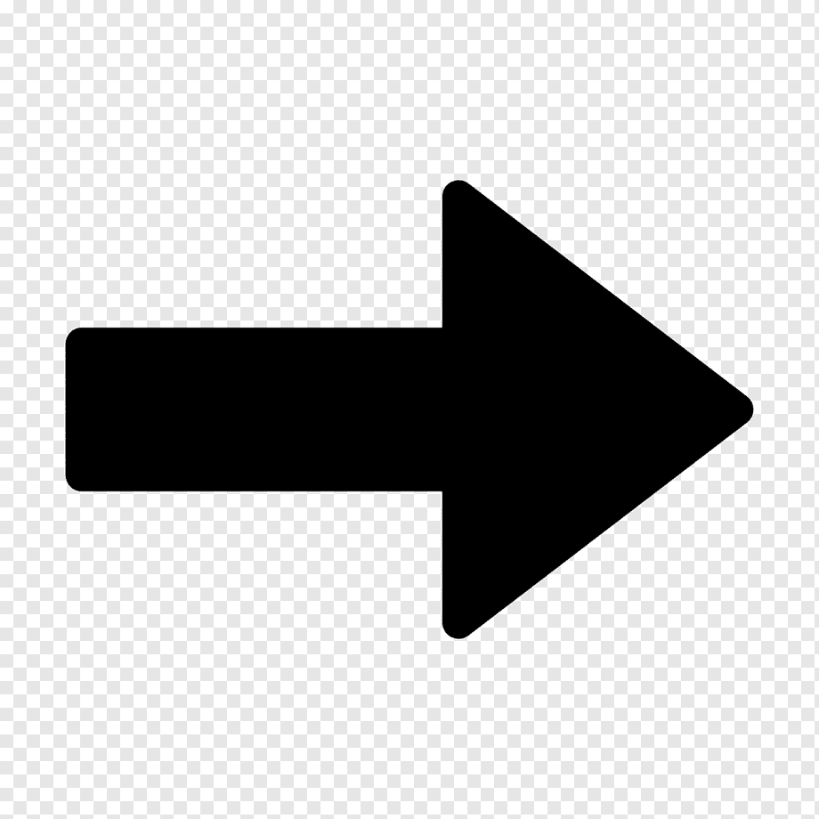Arrow Emoji Computer Icons, right arrow, angle, triangle, black png