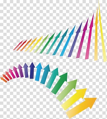 Arrow Euclidean , Colorful arrow transparent background PNG clipart