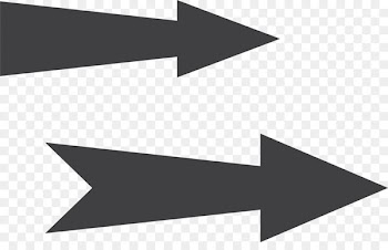 Arrow Euclidean vector - Black vector arrows 
