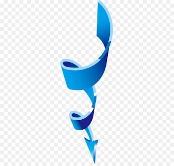 Arrow Euclidean vector Download - Vector blue arrow png image stereoscopic 3D 