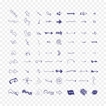 Arrow Euclidean vector Icon - Vector painted arrow material 