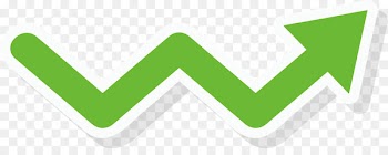 Arrow Euclidean vector Plot Icon - Green sawtooth right arrow 