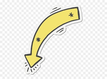 Arrow Euclidean vector - Vector straight down arrow yellow down 