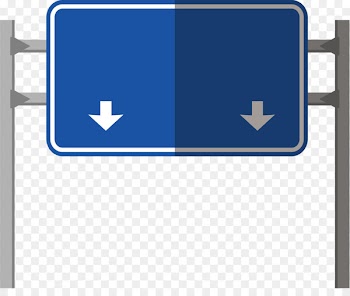 Arrow Euclidean vector - White down arrow sign 