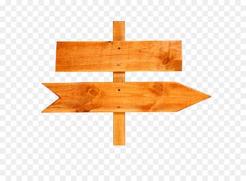 Arrow Euclidean vector - Wood arrow signs 