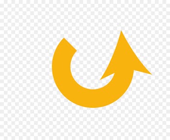 Arrow - Flat semi-circular up arrow PNG picture 