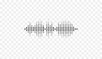 Arrow Halftone - Sound  wave 