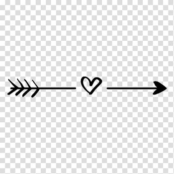 Arrow Heart Computer Icons, boho arrow transparent background PNG clipart