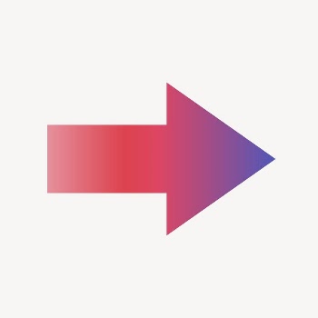 Arrow icon, aesthetic gradient design | Free Icons - rawpixel