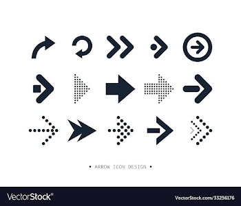arrow icon collection design