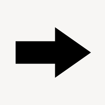 Arrow icon, flat graphic psd | Free Icons - rawpixel