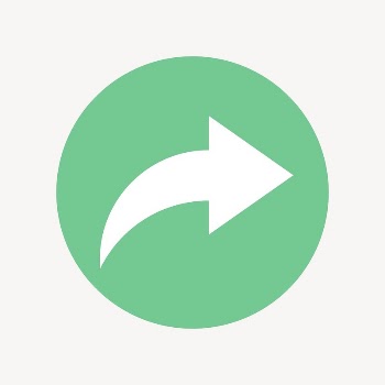 Arrow icon, flat graphic vector | Free Icons - rawpixel