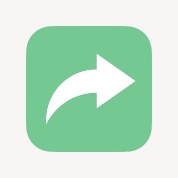 Arrow icon, flat graphic vector | Free Icons - rawpixel