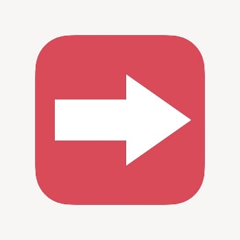 Arrow icon, flat graphic vector | Free Icons - rawpixel