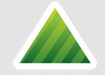 Arrow icon PNG - Green Color