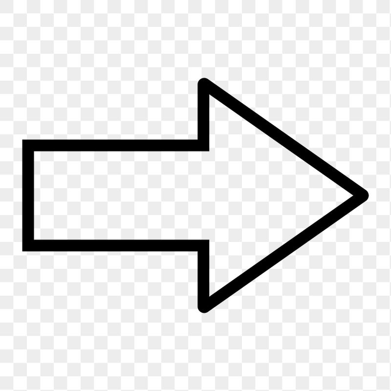Arrow line png icon sticker, | Free Icons - rawpixel