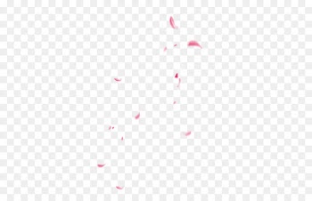 Arrow Pattern - Japanese pink falling cherry petals 