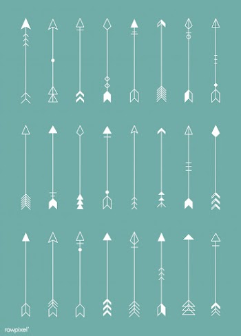 Arrow patterned background | Free stock vector - 679666