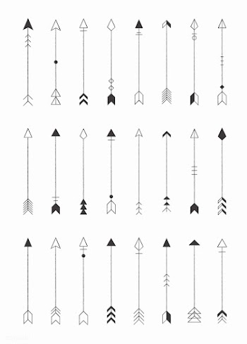 Arrow patterned background | Free stock vector - 679668