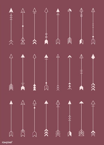 Arrow patterned background | Free stock vector - 679669