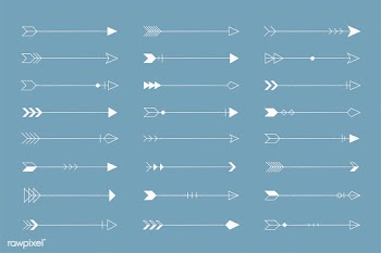 Arrow patterned background | Free stock vector - 679670