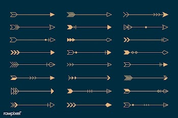 Arrow patterned background | Free stock vector - 679671