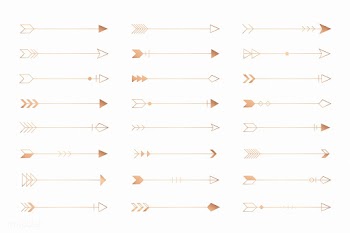 Arrow patterned background | Free stock vector - 679675