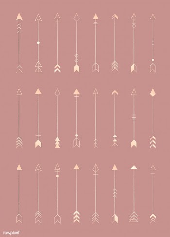 Arrow patterned background | Free stock vector - 679676