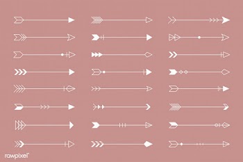 Arrow patterned background | Free stock vector - 679680