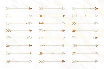 Arrow patterned background | Free stock vector - 679681