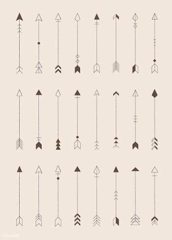Arrow patterned background | Free stock vector - 679684
