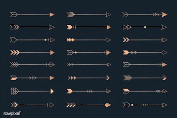 Arrow patterned background | Free stock vector - 679689