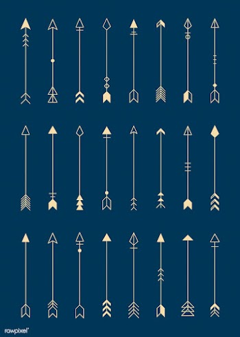 Arrow patterned background | Free stock vector - 679690