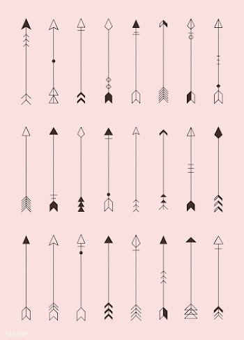 Arrow patterned background | Free stock vector - 679693
