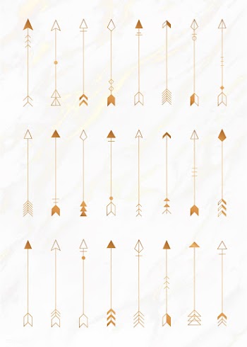 Arrow patterned background | Free stock vector - 679694
