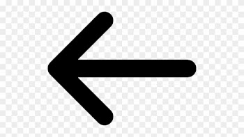 Arrow Pointing To The Left - Android Back Button Png