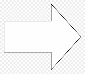 Arrow Right Black Outline Clip Art Download - White Arrow Pointing ...