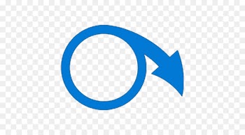 Arrow Rotation Euclidean vector - Closed rotation arrow 