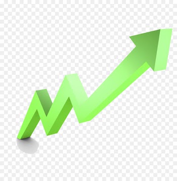 Arrow Royalty-free Clip art - Stock Market Graph Up PNG File 