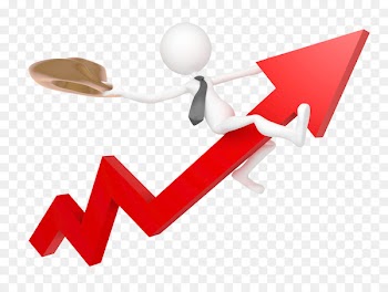 Arrow Stock Public company Investment Market - Riding red up arrow villain 