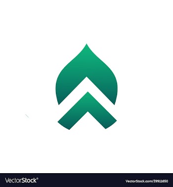 arrow up w logo