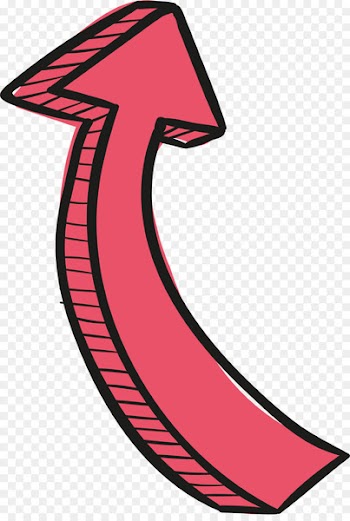 Arrow Vecteur Euclidean vector Red - Red up arrow 