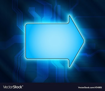 Arrow vector image