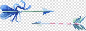 Arrow Watercolor painting, Arrow material transparent background PNG clipart