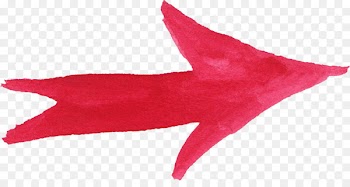 Arrow Watercolor painting - watercolor red 