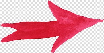 Arrow Watercolor painting, watercolor red transparent background PNG clipart