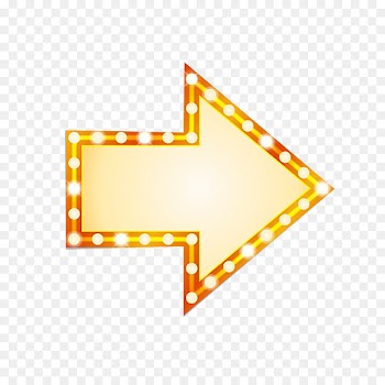 Arrow Yellow - Yellow arrow 