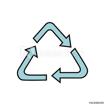 arrows symbol recycle design