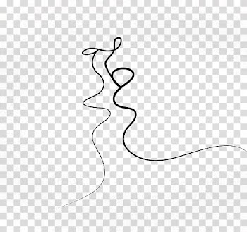 Art , black spiral line art transparent background PNG clipart
